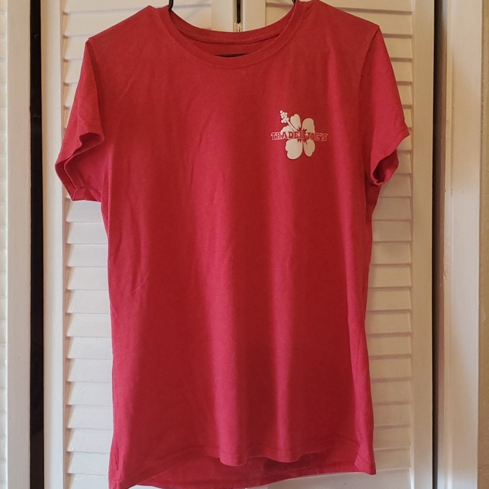 Trader Joe's Red Shirt size M